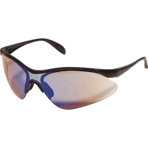 Lunettes de s&eacute;curit&eacute; Miranda, Lentille Miroir bleu, Anti-&eacute;gratignures, R&eacute;pond ou surpasse la norme CSA Z94.3 PB Rental Co. Ltd.