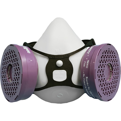 Comfort-Air&reg; 400Nx Black Half Mask without Exhalation Valve P100 Kit, Elastomer/Rubber, Small/Medium PB Rental Co. Ltd.