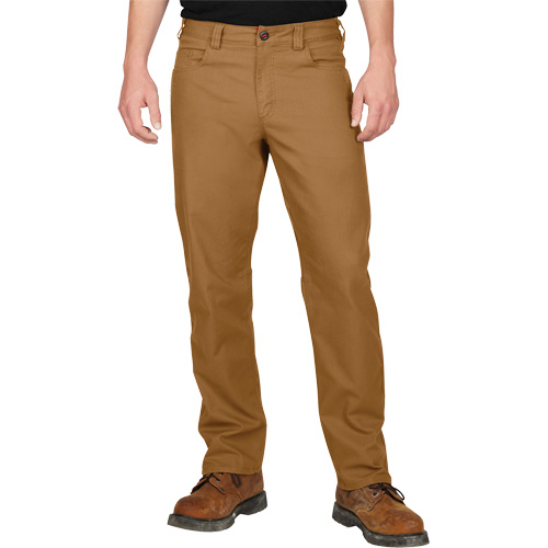 Pantalon de travail flexible et robuste, Poly-coton/Spandex, Khaki, Taille 32, Entrejambe 32 PB Rental Co. Ltd.