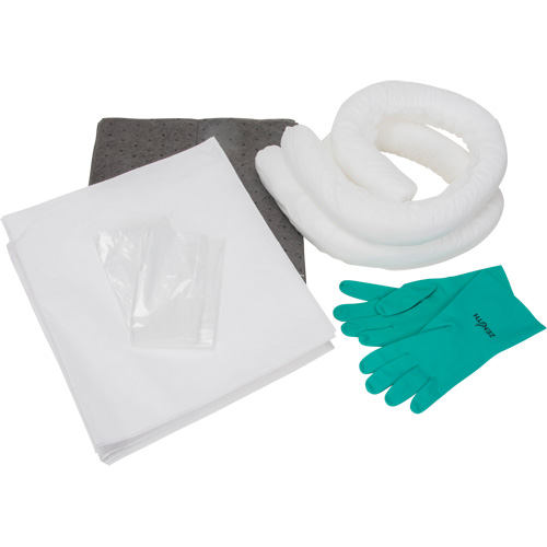 Trousse d'&eacute;quipement de lutte contre les d&eacute;versements, Huile seulement/Universel, Sac, Absorbance de 10 gal. US PB Rental Co. Ltd.