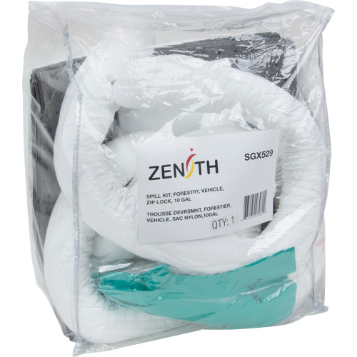 Spill Kit, Oil Only/Universal, Bag, 10 US gal. Absorbancy PB Rental Co. Ltd.