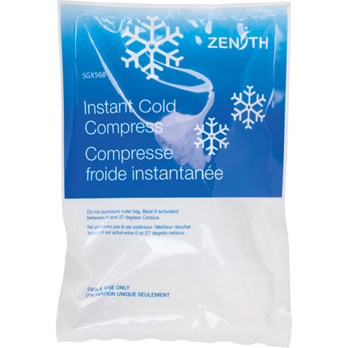 Instant Compress, Cold, Single Use, 6" x 9" PB Rental Co. Ltd.