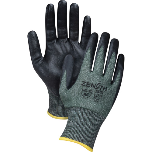Gants l&eacute;gers et haute dext&eacute;rit&eacute; r&eacute;sistants &agrave; la coupe, Taille T-Grand, Calibre 18, Rev&ecirc;tement Mousse de nitrile, Enveloppe en Nylon/PEHP/Spandex, ASTM ANSI niveau A5 PB Rental Co. Ltd.