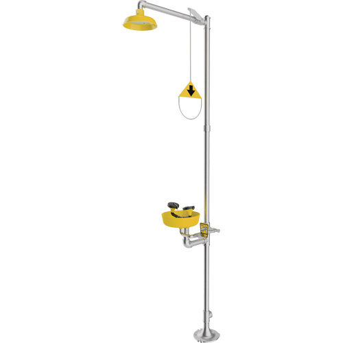 Combination Emergency Shower & Eyewash Station, Pedestal PB Rental Co. Ltd.