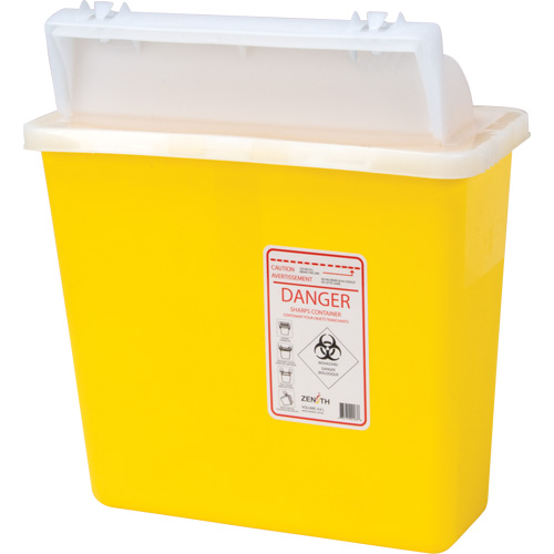 Contenant pour objets pointus et tranchants, Capacit&eacute; de 4,6 L PB Rental Co. Ltd.