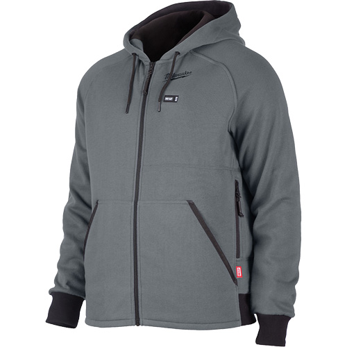 M12 Heated Hoodie Kit, Men's, 3X-Large, Grey, Polyester PB Rental Co. Ltd.