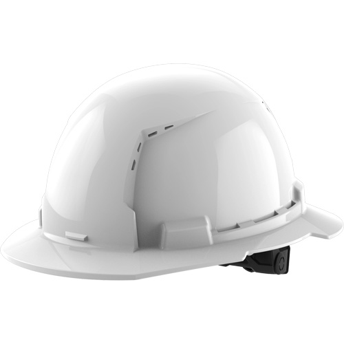 Full Brim Hardhat, Meets CSA Type 1, Ratchet Suspension, Vented PB Rental Co. Ltd.