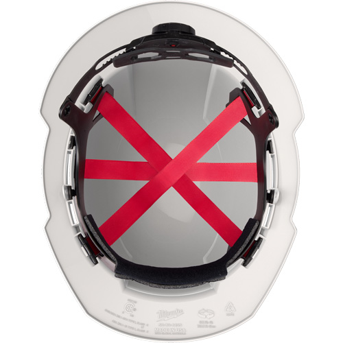 Full Brim Hardhat, Meets CSA Type 1, Ratchet Suspension, Vented PB Rental Co. Ltd.