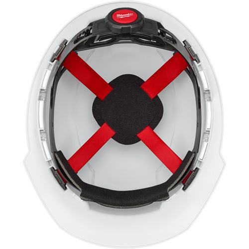 Front Brim Hardhat, Meets CSA Type 1, Ratchet Suspension, Vented PB Rental Co. Ltd.