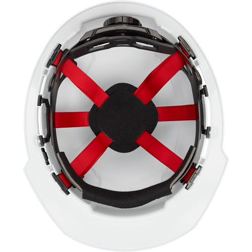 Front Brim Hardhat, Meets CSA Type 1, Ratchet Suspension, Vented PB Rental Co. Ltd.