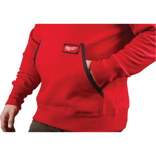 Chandail &agrave; capuchon lourd, Hommes, Petit, Rouge PB Rental Co. Ltd.