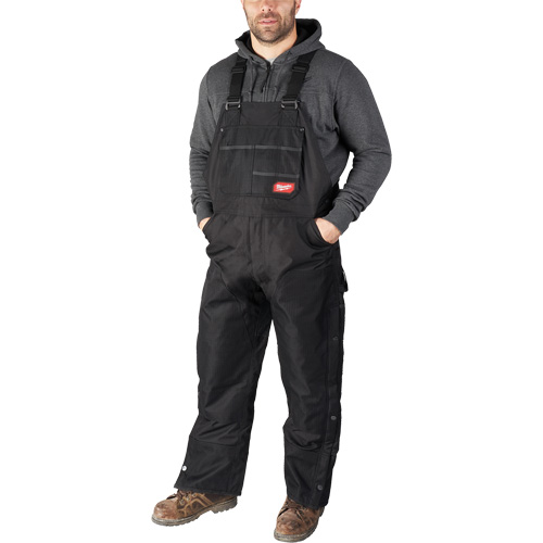 Salopette GridIron courte avec fermeture &agrave; glissi&egrave;re jusqu'&agrave; la cuisse, Hommes, 2T-Grand, Noir PB Rental Co. Ltd.