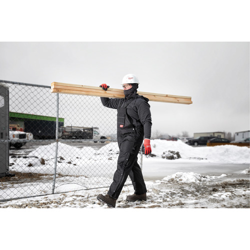 Salopette GridIron courte avec fermeture &agrave; glissi&egrave;re jusqu'&agrave; la cuisse, Hommes, 2T-Grand, Noir PB Rental Co. Ltd.