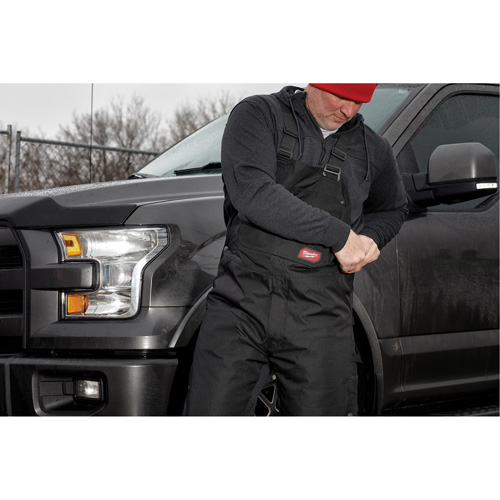 Salopette GridIron courte avec fermeture &agrave; glissi&egrave;re jusqu'&agrave; la cuisse, Hommes, 2T-Grand, Noir PB Rental Co. Ltd.