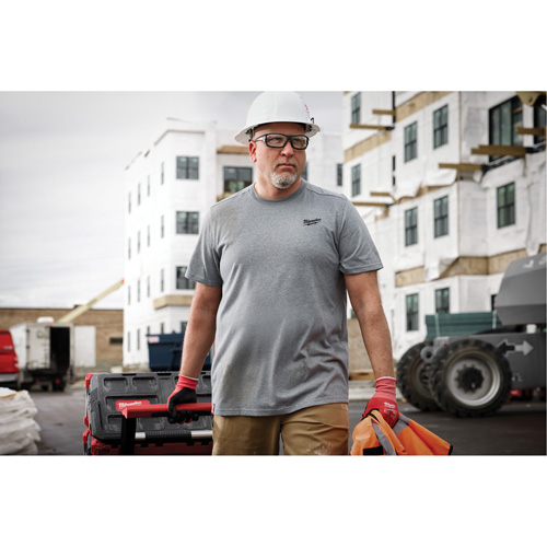 T-shirt de travail hybride, Hommes, Petit, Gris PB Rental Co. Ltd.