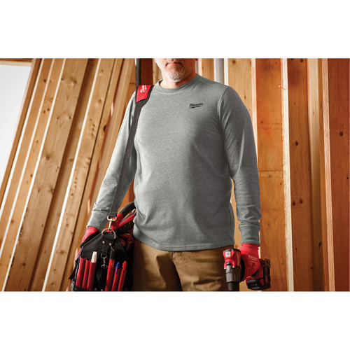T-shirt de travail hybride, Hommes, Petit, Gris PB Rental Co. Ltd.