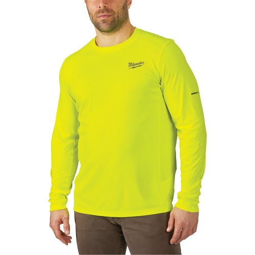 Chandail l&eacute;ger &agrave; haute visibilit&eacute; Workskin, Hommes, Petit, Jaune PB Rental Co. Ltd.