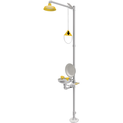 Combination Emergency Shower & Eyewash Station, Pedestal PB Rental Co. Ltd.