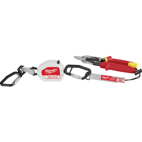 Quick-Connect Tool Lanyard, Retractable, Dual Carabiner PB Rental Co. Ltd.