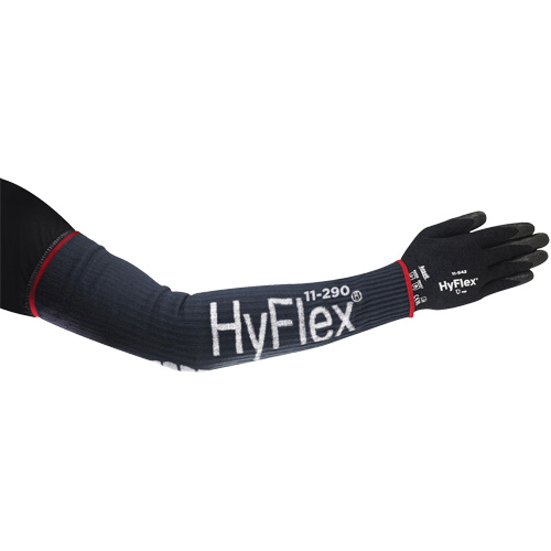 Manchon de compression large et long HyFlex, 18", Kevlar/Polyamide/Spandex/Acier inoxydable, Bleu PB Rental Co. Ltd.