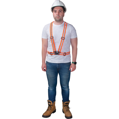 Traffic Harness, High Visibility Orange, Silver Reflective Colour, 3X-Large PB Rental Co. Ltd.