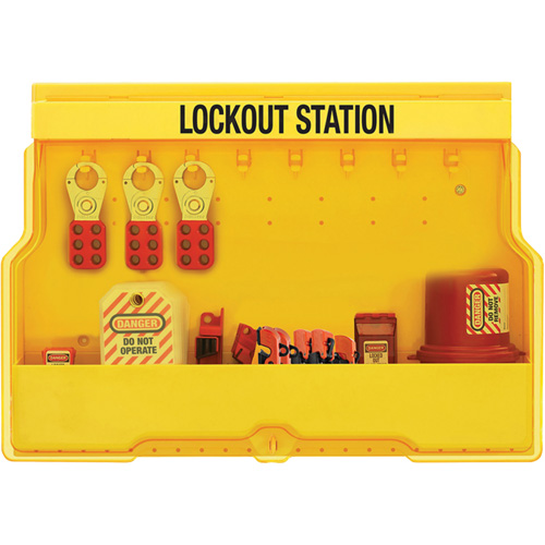 Premier Electrical Lockout Station, None Padlocks, 16 Padlock Capacity, Padlocks Not Included PB Rental Co. Ltd.