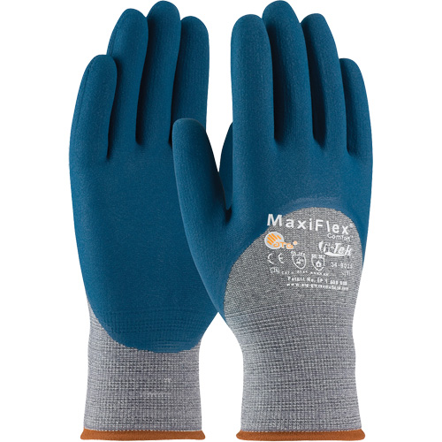 ATG MaxiFlex&reg; Comfort Seamless Knit Gloves, Large, Nitrile Coating, 15 Gauge, Nylon Shell PB Rental Co. Ltd.