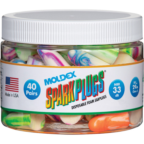 SparkPlugs Earplugs, Bulk - Canister PB Rental Co. Ltd.