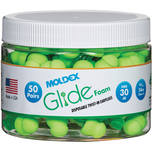 Glide&reg; Foam Earplugs, Bulk - Canister PB Rental Co. Ltd.