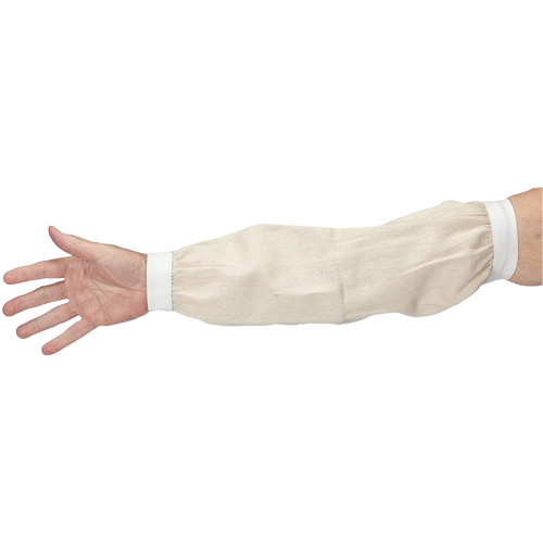 Manchettes, 18", Coton, Blanc PB Rental Co. Ltd.