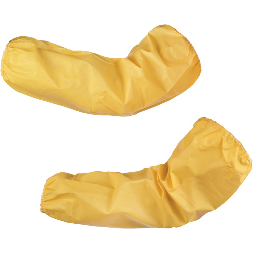 Manchons jetables niveau 1 ChemMax, Longueur de 18", Poly&eacute;thyl&egrave;ne/Polypropyl&egrave;ne, Jaune PB Rental Co. Ltd.