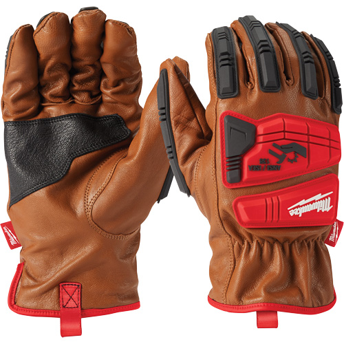 Goatskin Impact Gloves, Small, Grain Leather Palm PB Rental Co. Ltd.