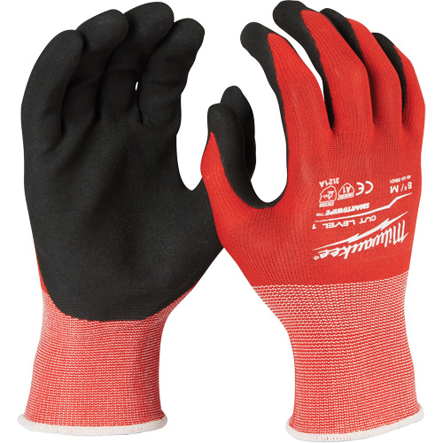 Gants r&eacute;sistant aux coupures, Taille Grand, Rev&ecirc;tement Nitrile, Enveloppe en Nylon/Lycra, ANSI/ISEA 105 niveau 1/EN 388 niveau 1 PB Rental Co. Ltd.