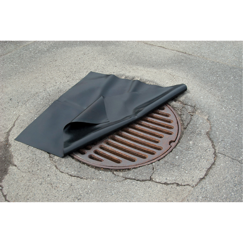 Couvercles de drains en n&eacute;oprene, Carr&eacute;e, 36" lo x 36" la PB Rental Co. Ltd.