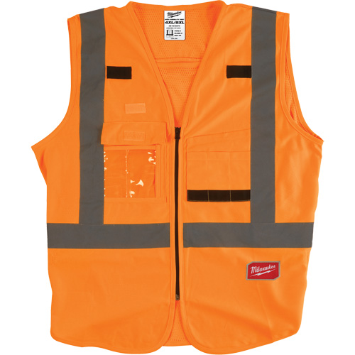 Veste de s&eacute;curit&eacute;, Orange haute visibilit&eacute;, 4T-Grand/5T-Grand PB Rental Co. Ltd.