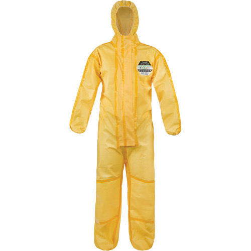 ChemMax&reg; 1 Coveralls, Polyethylene/Polypropylene, Small, Yellow PB Rental Co. Ltd.