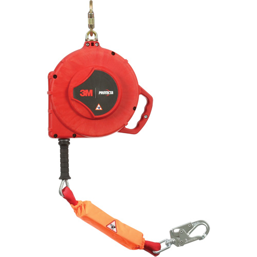 Cordage de s&eacute;curit&eacute; autor&eacute;tractable Rebel, 50', Acier galvanis&eacute;, Pivotant PB Rental Co. Ltd.