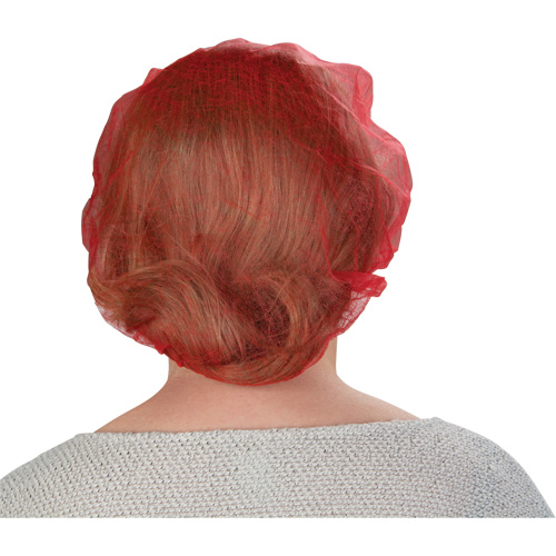 Bonnets bouffants, Polypropyl&egrave;ne, 21", Rouge PB Rental Co. Ltd.