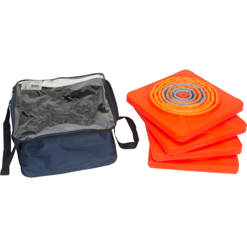 Collapsible Traffic Cone, 28" H, Orange PB Rental Co. Ltd.