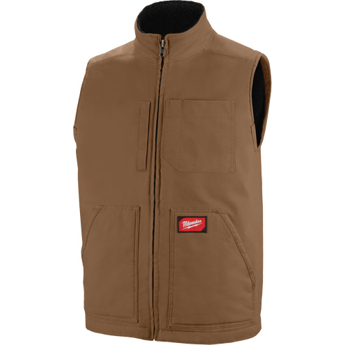 Veste doubl&eacute;e en sherpa ultra-r&eacute;sistante, Hommes, Petit, Brun PB Rental Co. Ltd.