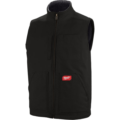 Veste doubl&eacute;e en sherpa ultra-r&eacute;sistante, Hommes, Petit, Noir PB Rental Co. Ltd.