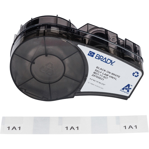 &eacute;tiquettes enveloppantes autoplastifiantes avec ruban, Noir PB Rental Co. Ltd.