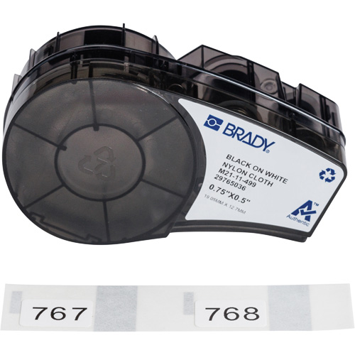 Aggressive Adhesive Multi-Purpose Labels with Ribbon, Black PB Rental Co. Ltd.