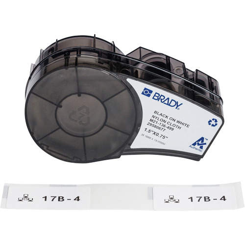 Aggressive Adhesive Multi-Purpose Labels with Ribbon, Black PB Rental Co. Ltd.