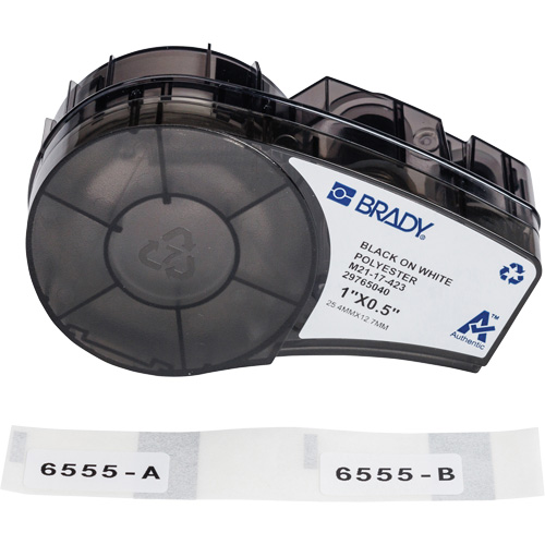 Harsh Environment Multi-Purpose Labels with Ribbon, Black PB Rental Co. Ltd.