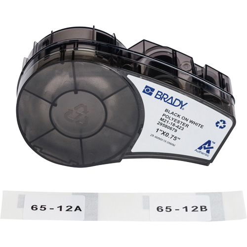 Harsh Environment Multi-Purpose Labels with Ribbon, Black PB Rental Co. Ltd.