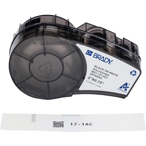 &eacute;tiquettes polyvalentes avec ruban pour environnements hostiles, Noir PB Rental Co. Ltd.