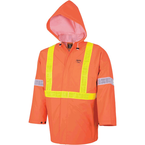R85 Element FR FR 3-Piece Safety Rain Suit, Small, High Visibility Orange PB Rental Co. Ltd.