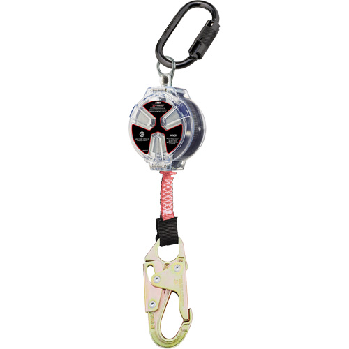 Dynamic Small Snap Hook Self-Retracting Lifeline, 6', Polyester, Swivel PB Rental Co. Ltd.