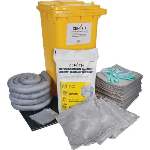 Spill Kit, Universal, Bin, 63 US gal. Absorbancy PB Rental Co. Ltd.